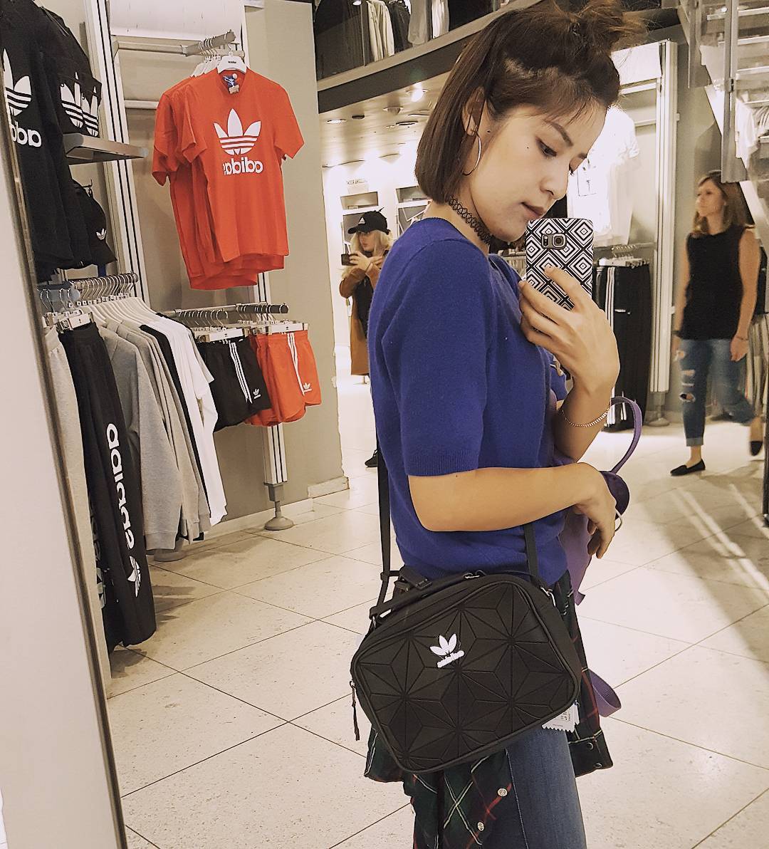 adidas 3d mini airliner sling bag