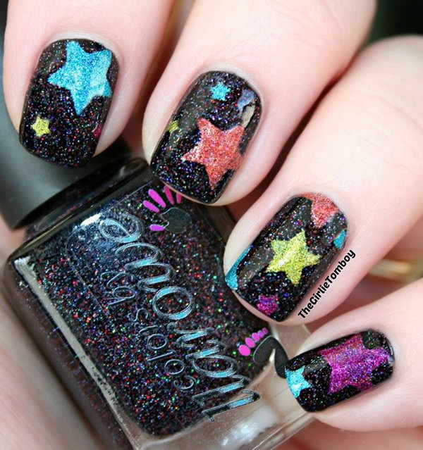 11-star-nail-art-designs