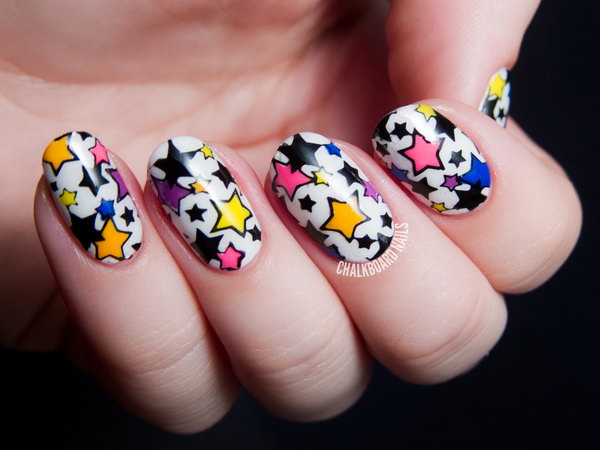 25-star-nail-art-designs