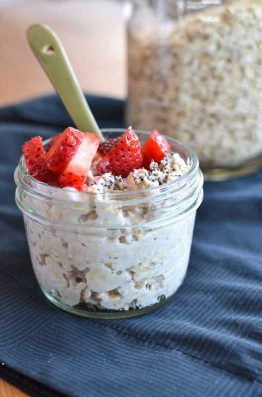 overnight oats สูตร 1