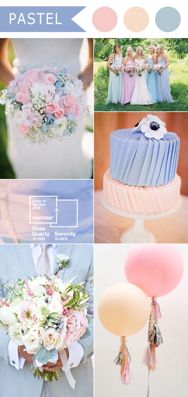 Rose-Quartz-and-Serenity-pastel-wedding-color-ideas-for-2016-trends