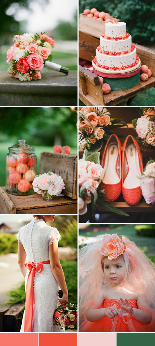 peach-and-dark-green-spring-and-summer-wedding-ideas