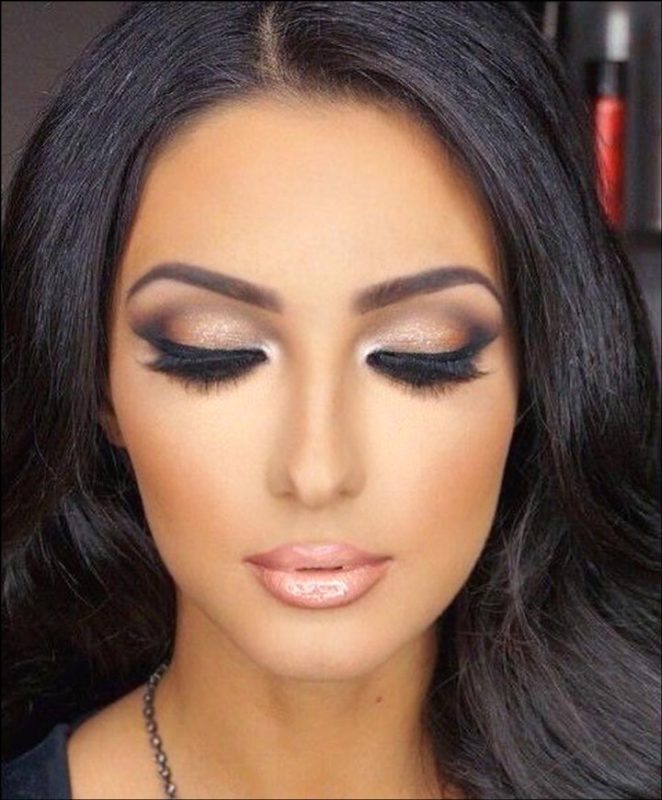 Smokey-Bridal-Eye-Makeup-For-Dusky-Skin