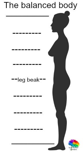 Balance your Vertical Body Shape