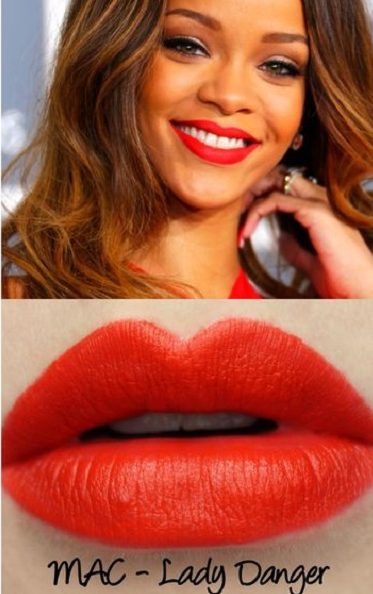 MAC-lady-danger-red-orange-lipstick-for-dark-skin