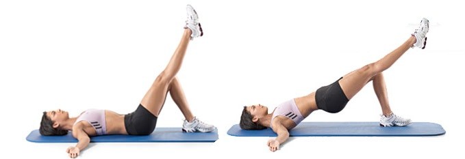 Single-Leg Supine Hip Extension