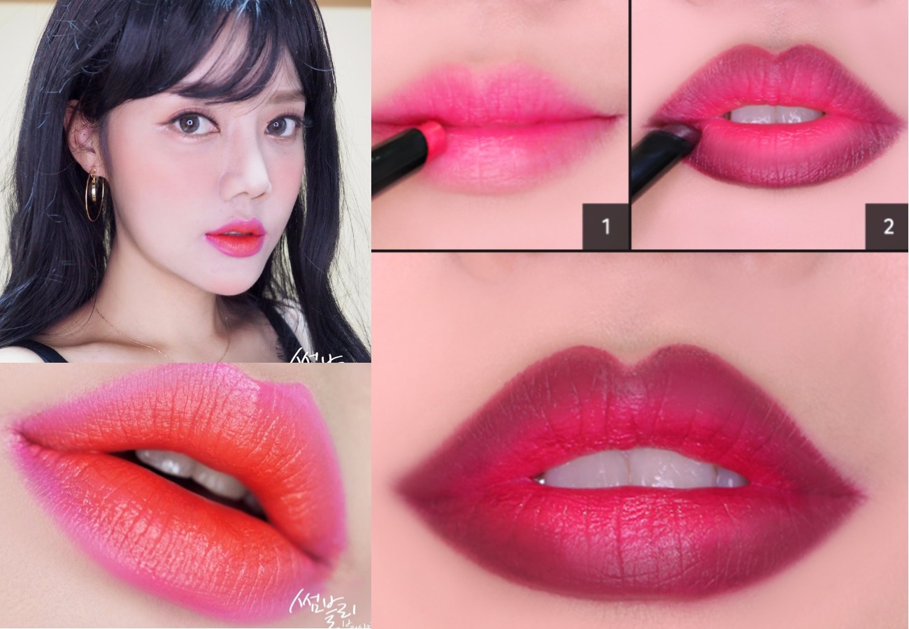 ombre lips