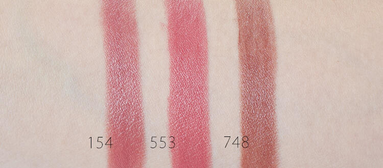 swatch lipstick