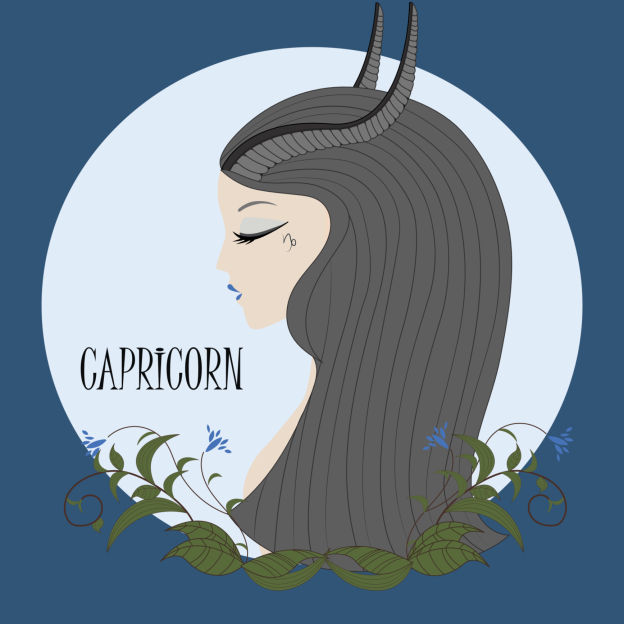 Zodiac girl Capricorn