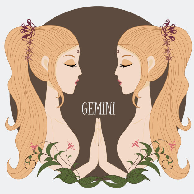 Zodiac girl Gemini