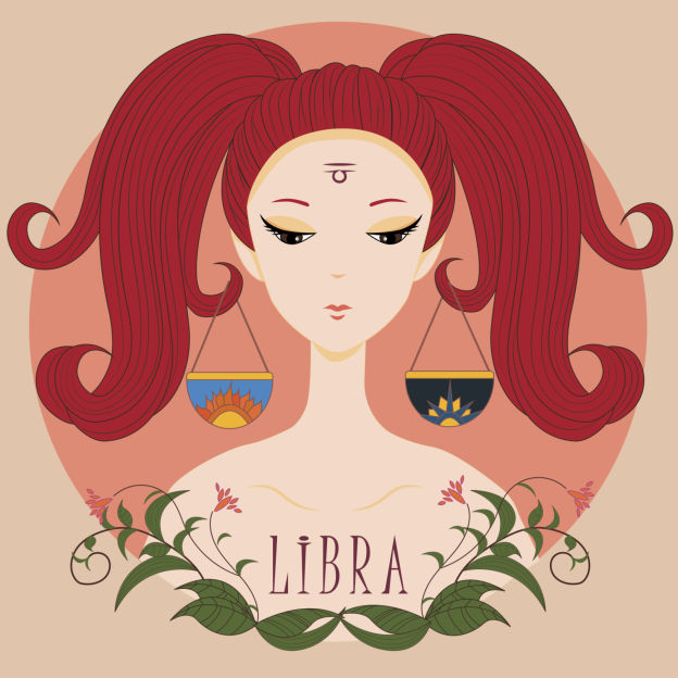 Zodiac girl Libra