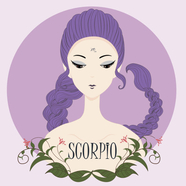 Zodiac girl Scorpio
