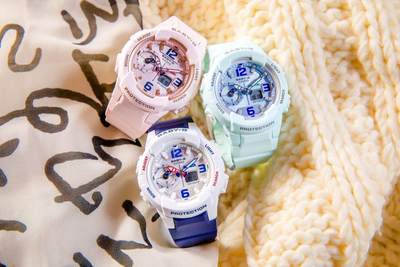 BABY-G BGA-230SC全新系列 粉嫩夢幻風 展現春天時尚色彩 (1)