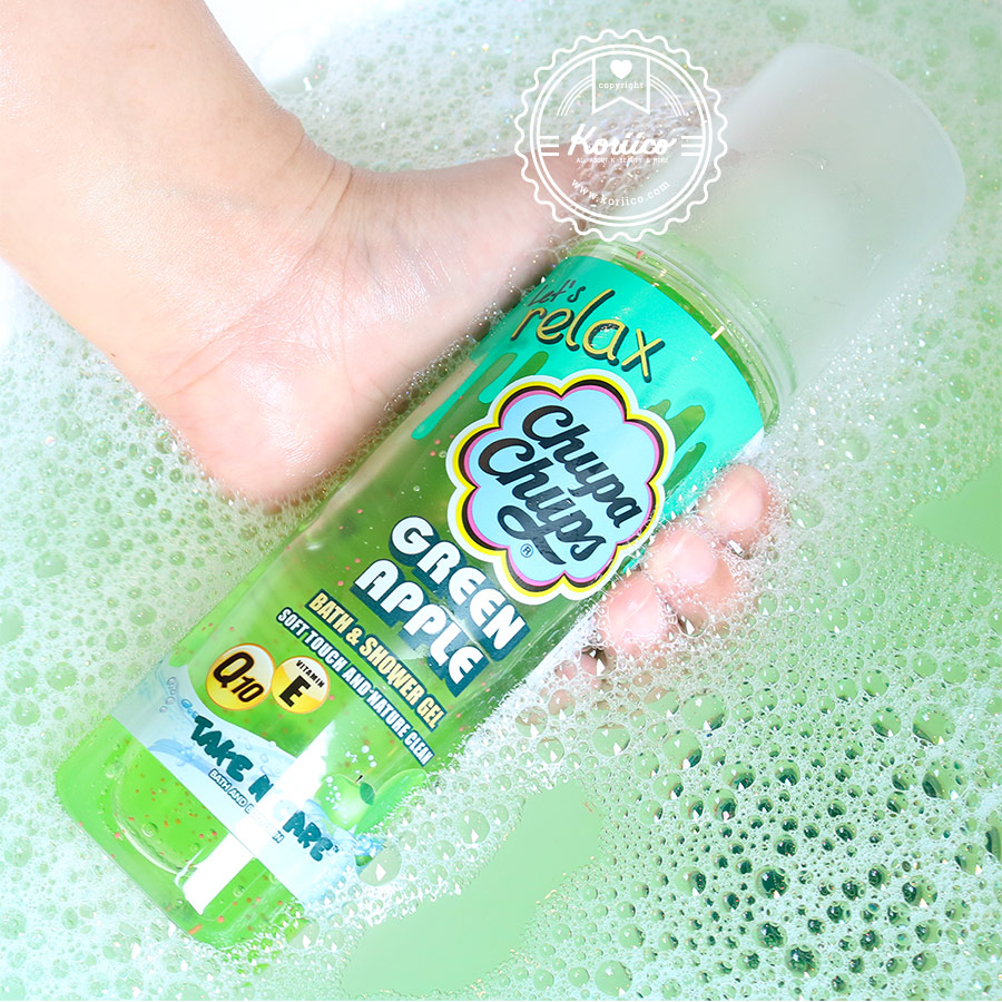 Chupa Chups Green Apple Milky Bath & Shower 2