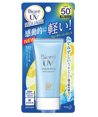 biore uv aqua rich watery essence spf50+ pa++++