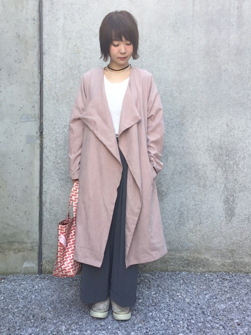 dark pink long jacket