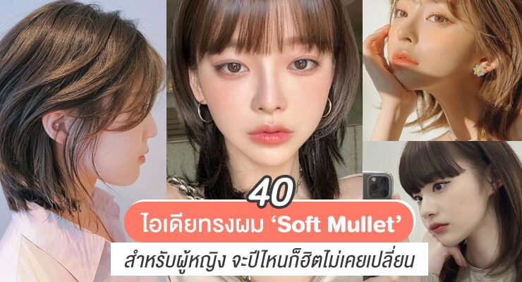 soft mullet haircut