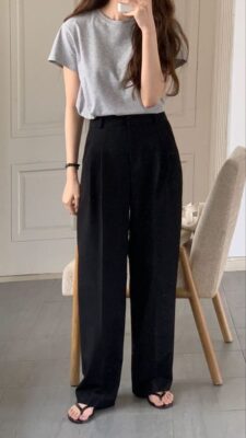 Kiss Goodbye Black Pants
